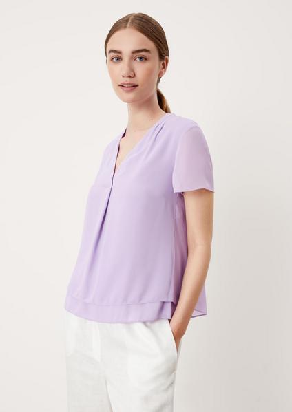 Bluse kurzarm - 4724/lavender