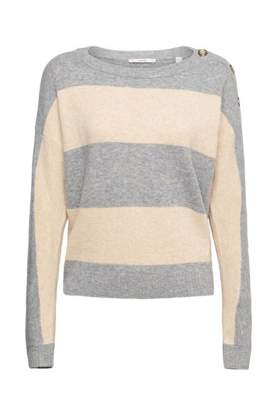 cosy stripe sw - E037/MEDIUM GREY 3