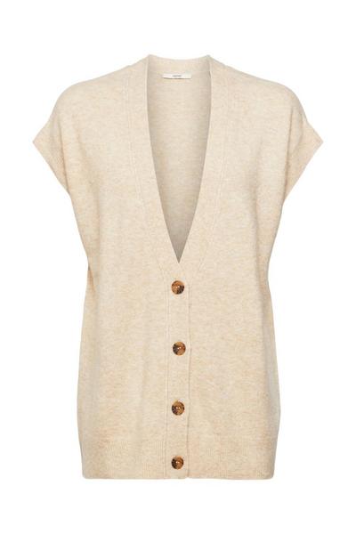 SG-102EE1I326       button up vest - E289/SAND 5