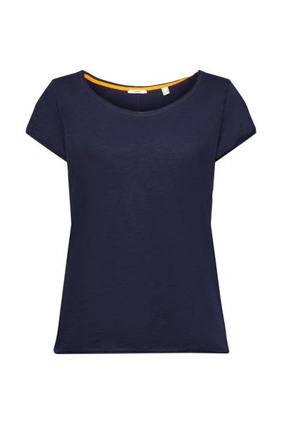 T-Shirt aus Slub Baumwolle