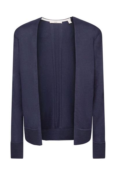 SUS cardi open - E400/NAVY