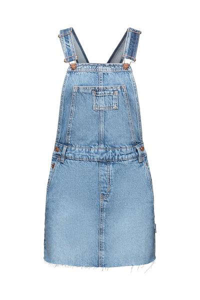 RCS DENIM DRESS - C902/BLUE MEDIUM WASH