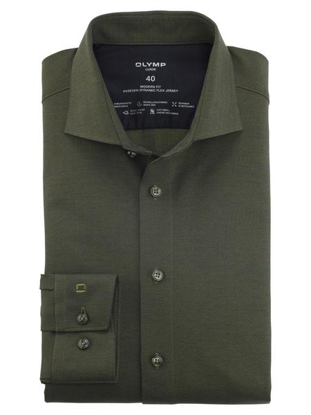 1218/24 Hemden - 47/oliv
