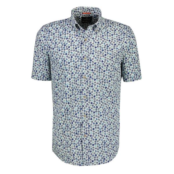 HEMD 1/2 ARM - 410/LIGHT BLUE MELA