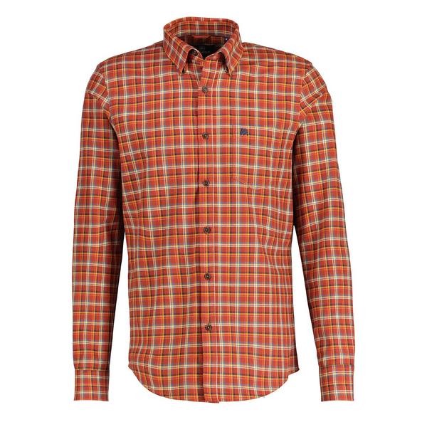 HEMD 1/1 ARM - 365/RUSTY RED