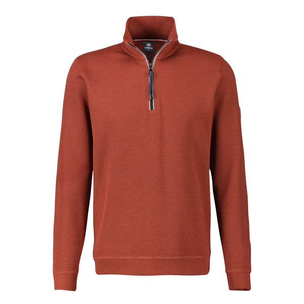 SWEATSHIRT/TROYER/RH/V-NE - 365/RUSTY RED