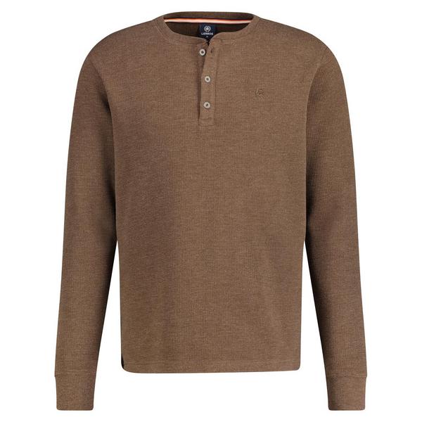 T-SHIRT/SERAFINO 1/1 ARM - 772/TEAK BROWN MELA