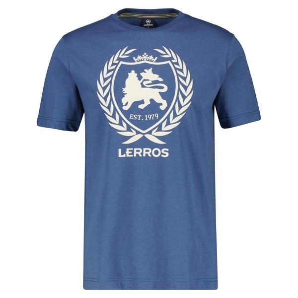 T-SHIRT/SERAFINO 1/2 ARM - 444/TRAVEL BLUE