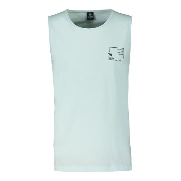 T-SHIRT/SERAFINO 1/2 ARM - 409/TINTED AQUA