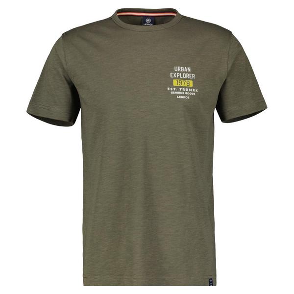 T-SHIRT/SERAFINO 1/2 ARM - 659/AGED OLIVE