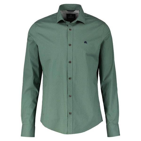 HEMD 1/1 ARM - 612/SAGE GREEN