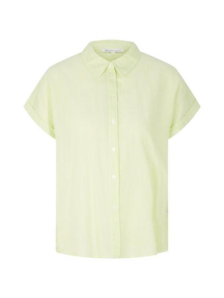 Gestreifte Kurzarmbluse