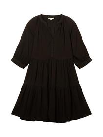 Kleid mit Volants