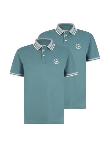 basic polo - 30105/deep bluish green