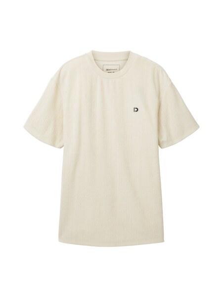 Basic T-Shirt aus Frottee