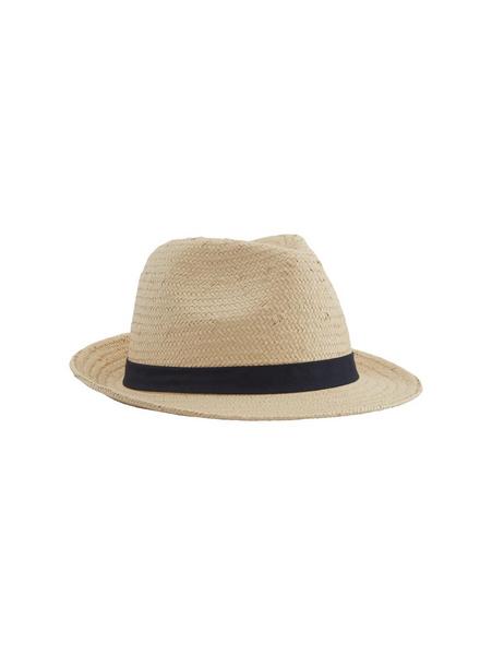 basic straw hat - 32160/straw white