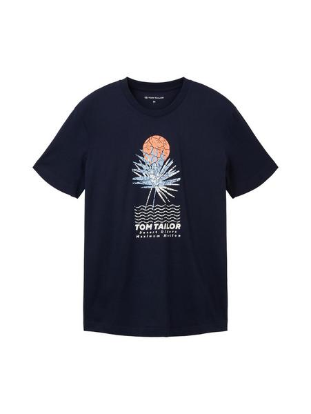 printed t-shirt - 10668/sky captain blue