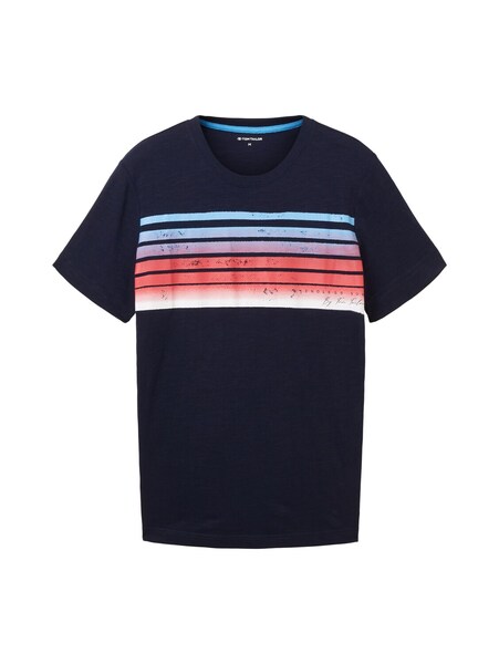printed t-shirt - 10668/sky captain blue