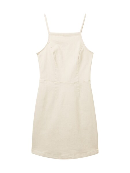 strappy denim dress - 22569/unbleached natural bul