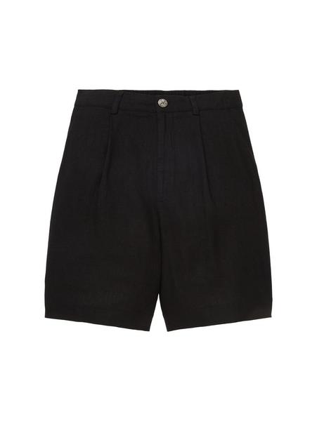 Constructed relaxed bermuda - 14482/deep black