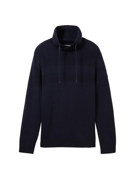 knitted multicolor snood - 10668/sky captain blue