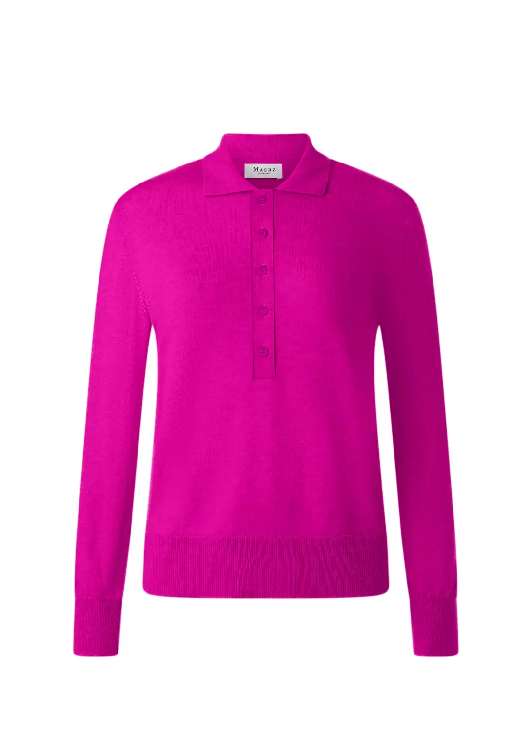 Pullover Polokragen Knopf 1/1 Arm female