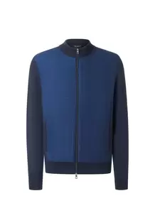 Strickjacke Zip 1/1 Arm