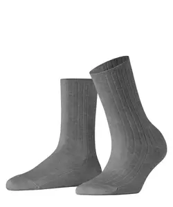 FALKE Cotton Rib SO - 3390/light greymel.