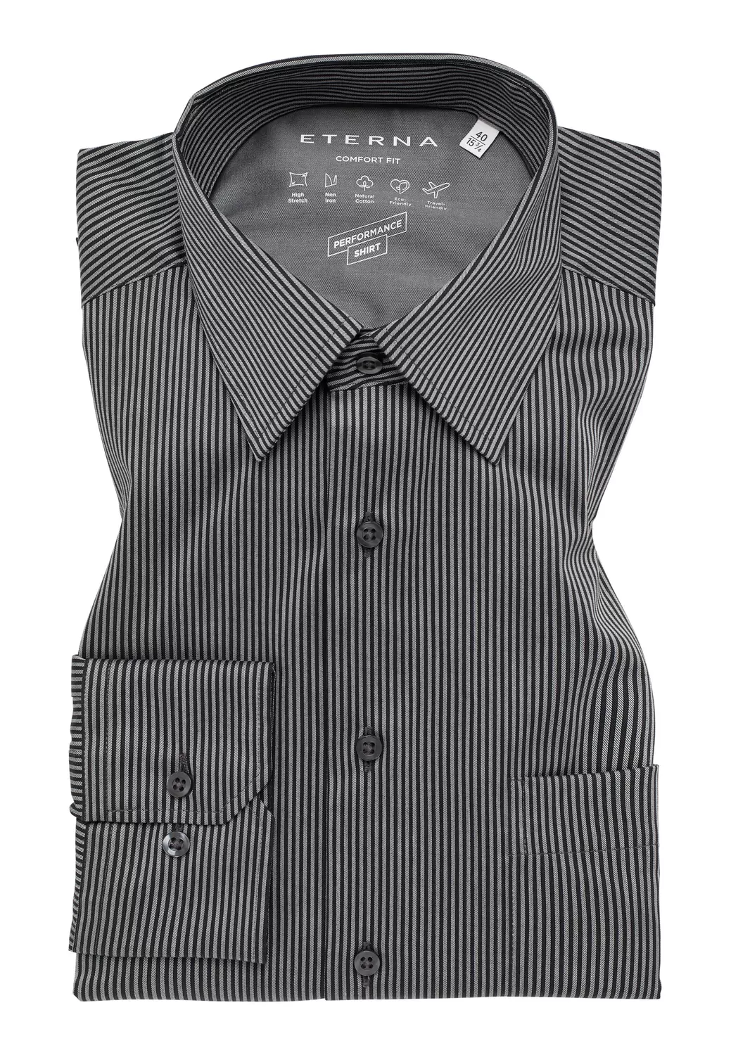 Performance Shirt Twill-Stretch Langarm