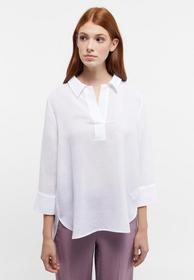 Bluse Leinen 3/4-Arm