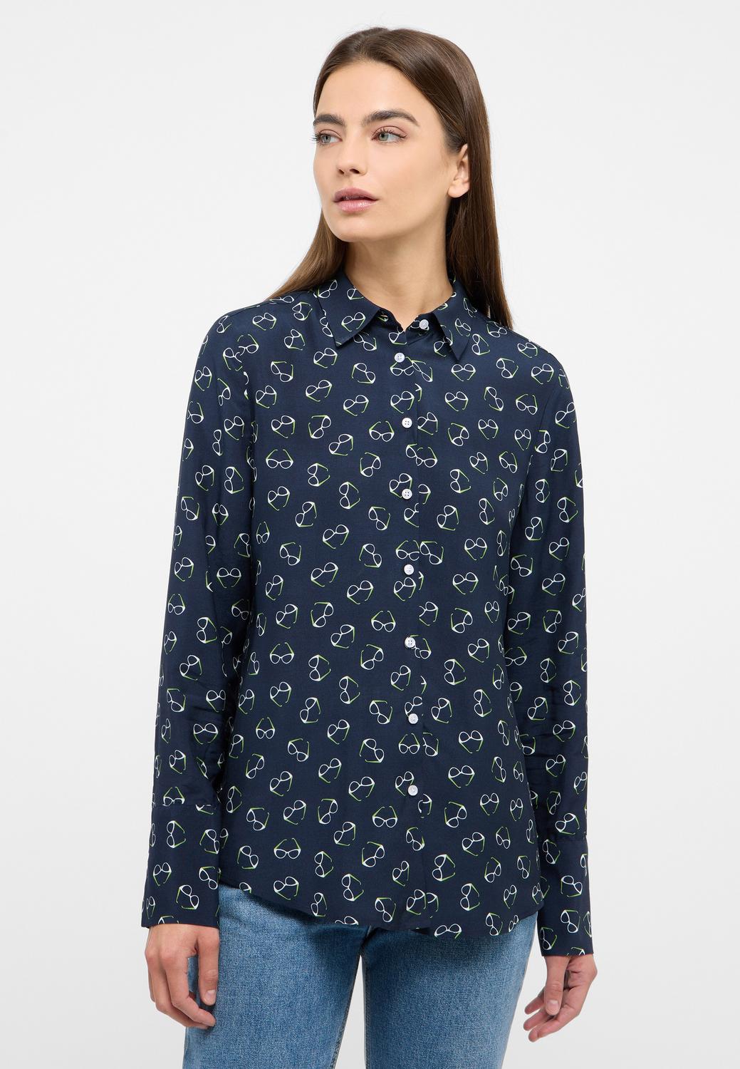 Bluse Viskose Langarm female