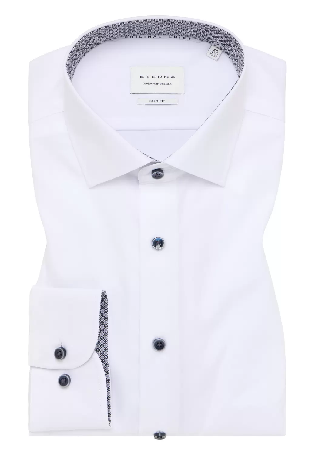 Original Shirt Popeline Langarm