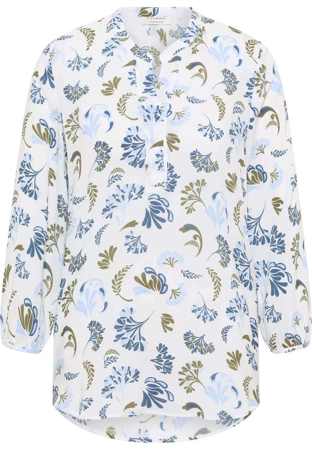 Bluse Viskose 3/4-Arm female