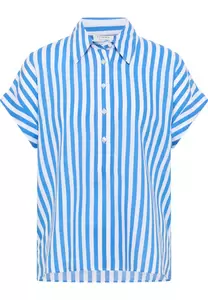 Bluse Leinen Kurzarm
