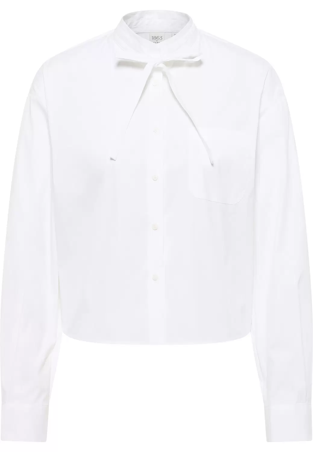 Signature Shirt Bluse Popeline Langarm