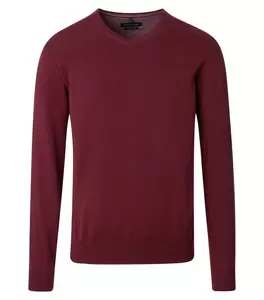 Pullover V-Neck NOS - 485/485 rot