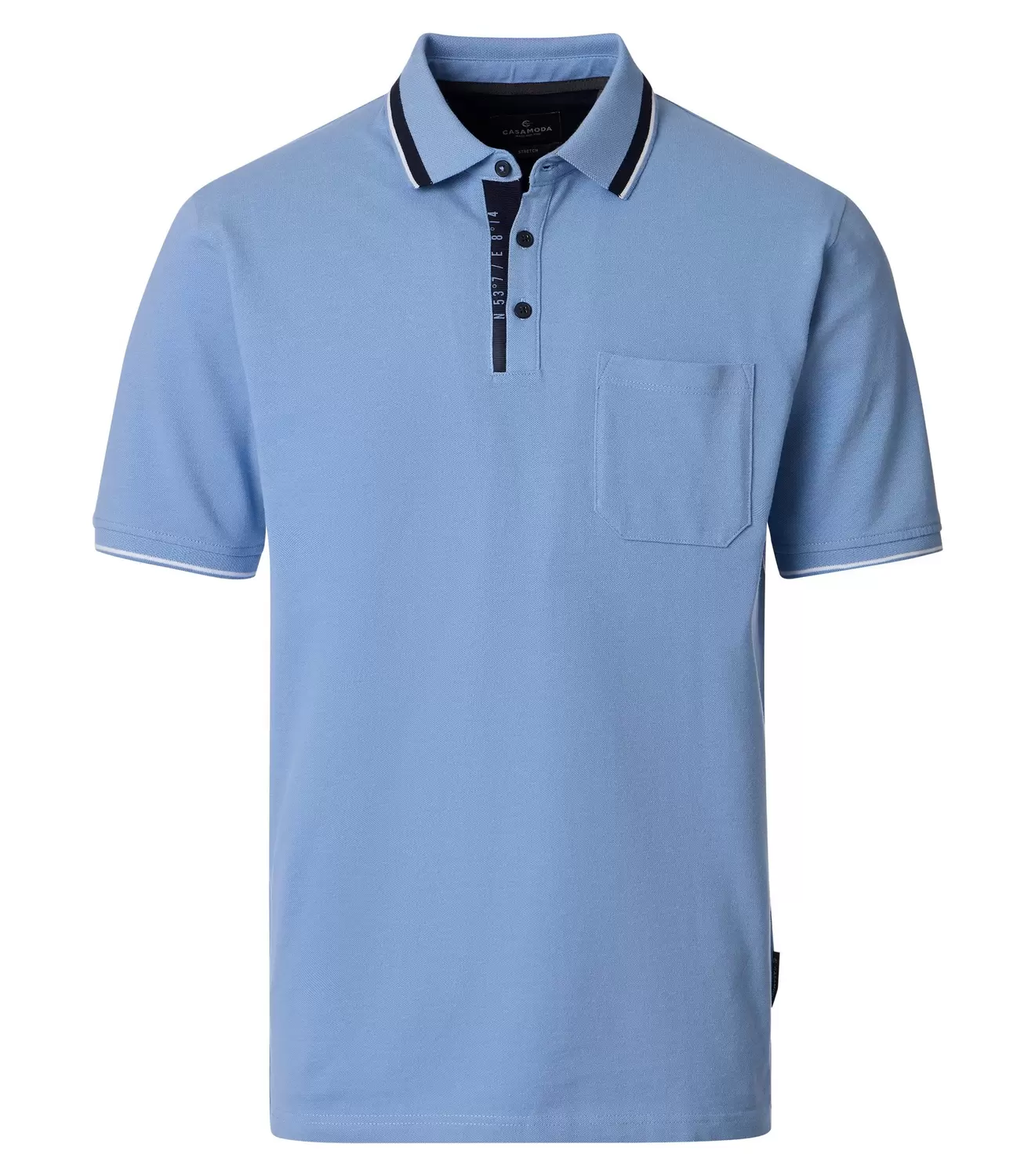 Polo with pocket male