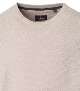 Pullover, O-Neck SNOS - 008/008 weiss