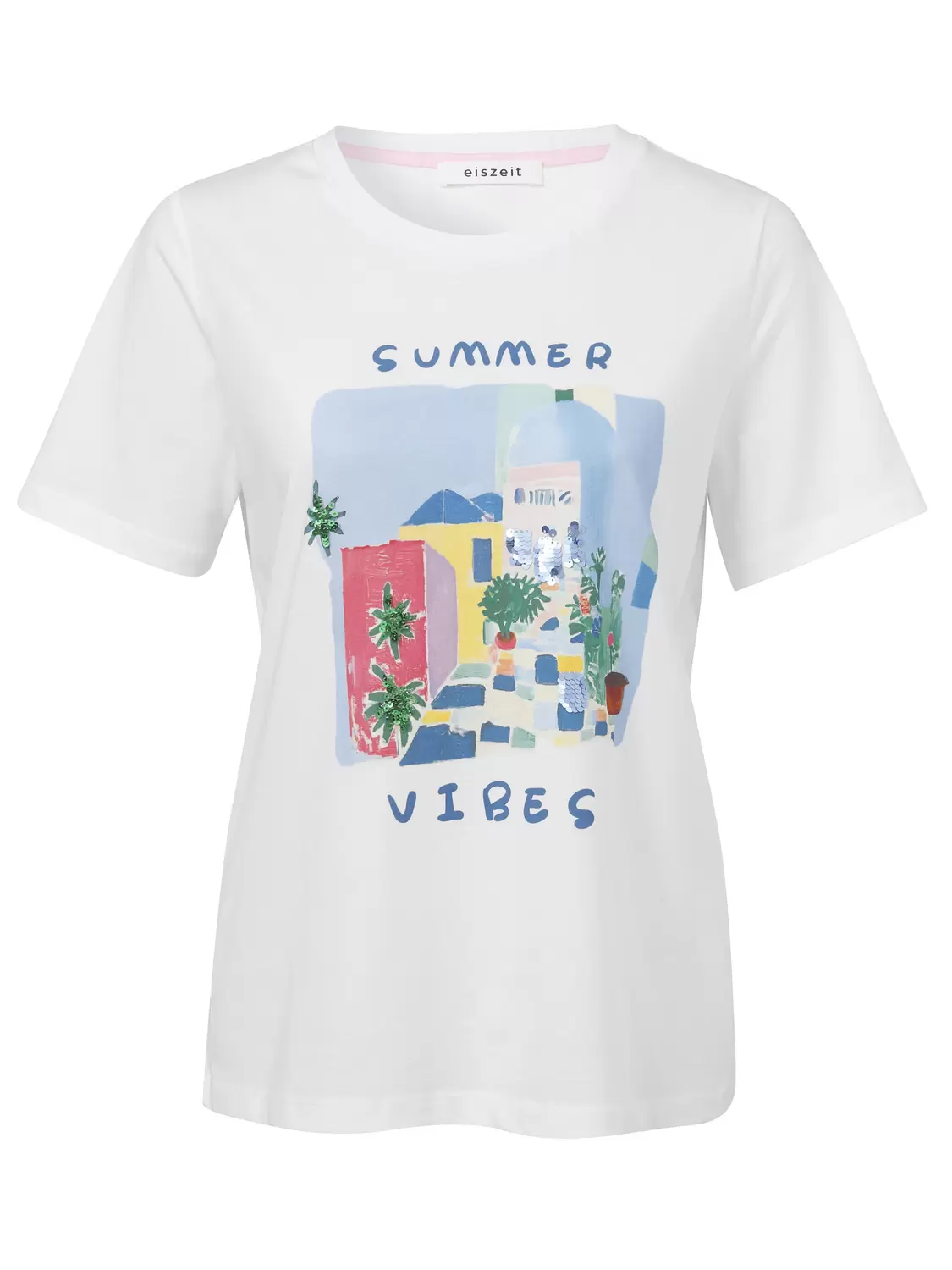 T-Shirt Rundhals 1/2 Arm Motiv female