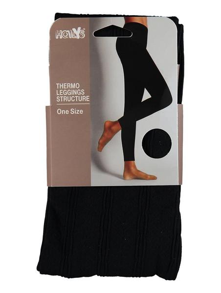 Modell: Thermo Leggings Structure - 90001/black