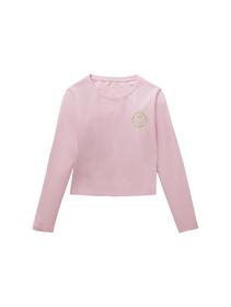 cropped longsleeve - 32267/sweet pink