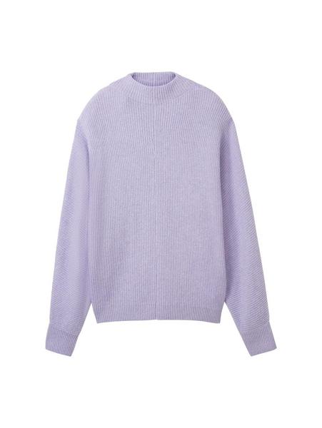 cozy batwing pullover - 34159/light orchid purple