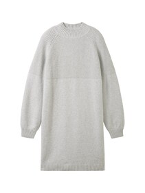 Strickkleid mit recyceltem Polyester