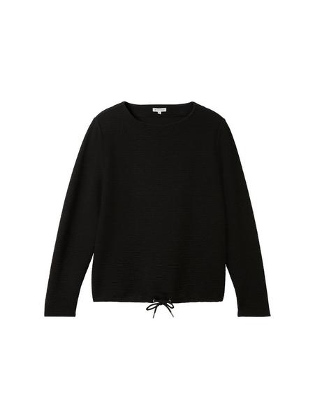 Sweatshirt mit Rundhalsausschnitt