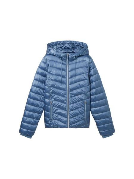 hooded lightweight jacket - 31653/coronet blue