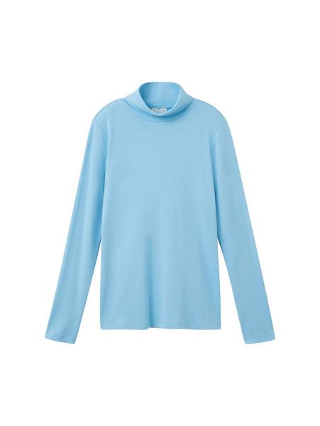 T-shirt rollneck - 15592/Clear Light Blue
