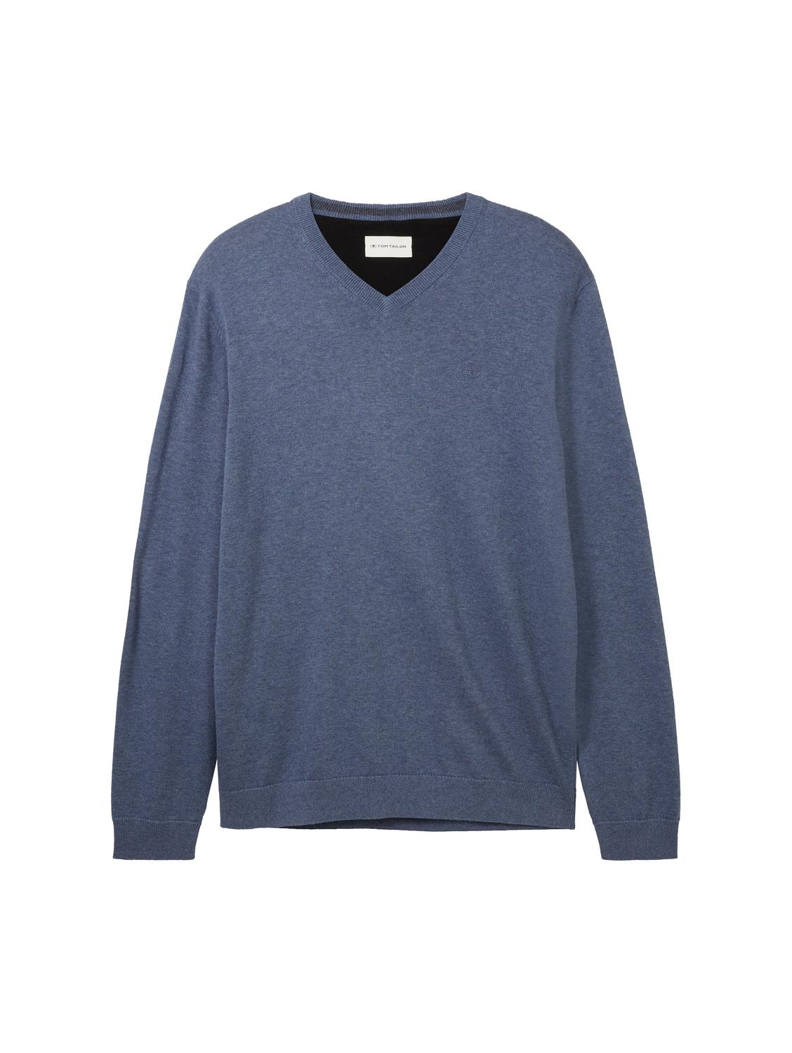 Basic v-neck knit male