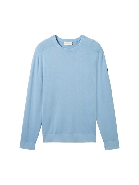 fine structured crewneck knit