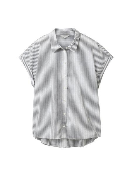 Gestreiftes Kurzarmhemd
