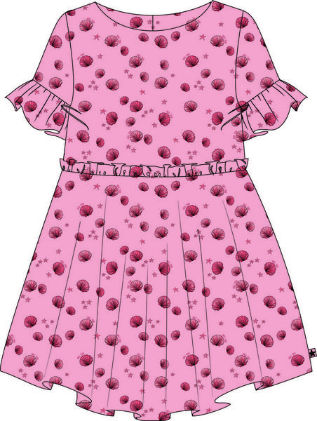 Md.-Kleid - 432/SOFT CANDY AOP